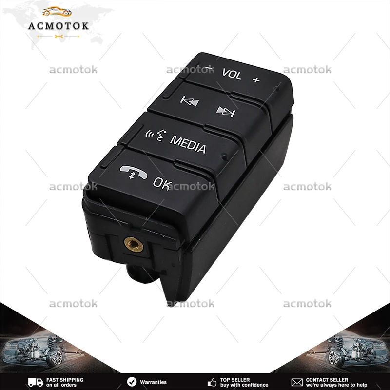 FL1T-9E740-DBW Cruise Switch Multifunction Steering Wheel Switch Volume Button Switch For Ford
FL1T-9E740-DBW Cruise Switch Multifunction Steering Wheel Switch Volume Button Switch For Ford