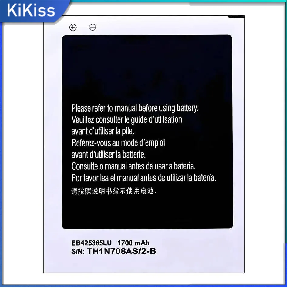 Long Lasting 1700Mah Mobile Phone Battery EB425365LU For Samsung Galaxy Sch-I829 I8268 I829 I8262 I8262d I8268d
Long Lasting 1700Mah Mobile Phone Battery EB425365LU For Samsung Galaxy Sch-I829 I8268 I829 I8262 I8262d I8268d