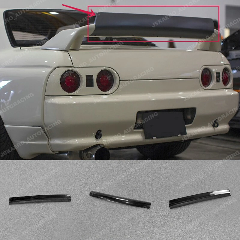 For Nissan Skyline R32 GTR Rear Spoiler Wing Gurney Flap Stick on FRP Unpainted car BodyKits
For Nissan Skyline R32 GTR Rear Spoiler Wing Gurney Flap Stick on FRP Unpainted car BodyKits
