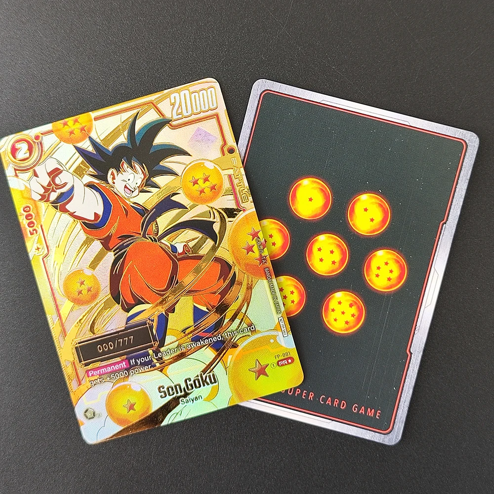 DIY Dragon Ball Super Fusion World English Son Goku FP-001 FB05-119 Son Gohan Childhood FB01-140 Broly FB06-120 Anime Card Toy
DIY Dragon Ball Super Fusion World English Son Goku FP-001 FB05-119 Son Gohan Childhood FB01-140 Broly FB06-120 Anime Card Toy