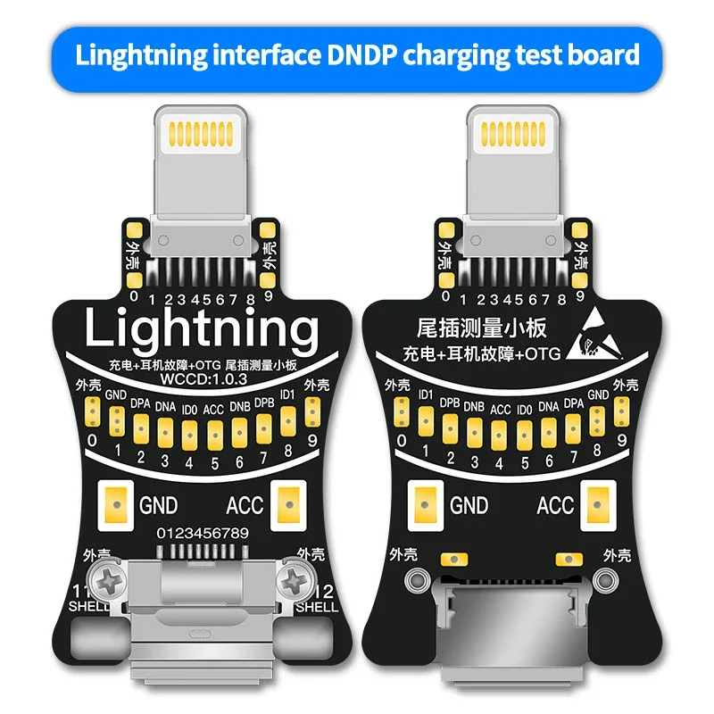 WL Ремонт мобильных телефонов DNDP Зарядная вилка Тестовая плата Подходит для iPhone Android Lightning Series TYPE C USB-тестер Инструменты
WL Ремонт мобильных телефонов DNDP Зарядная вилка Тестовая плата Подходит для iPhone Android Lightning Series TYPE C USB-тестер Инструменты