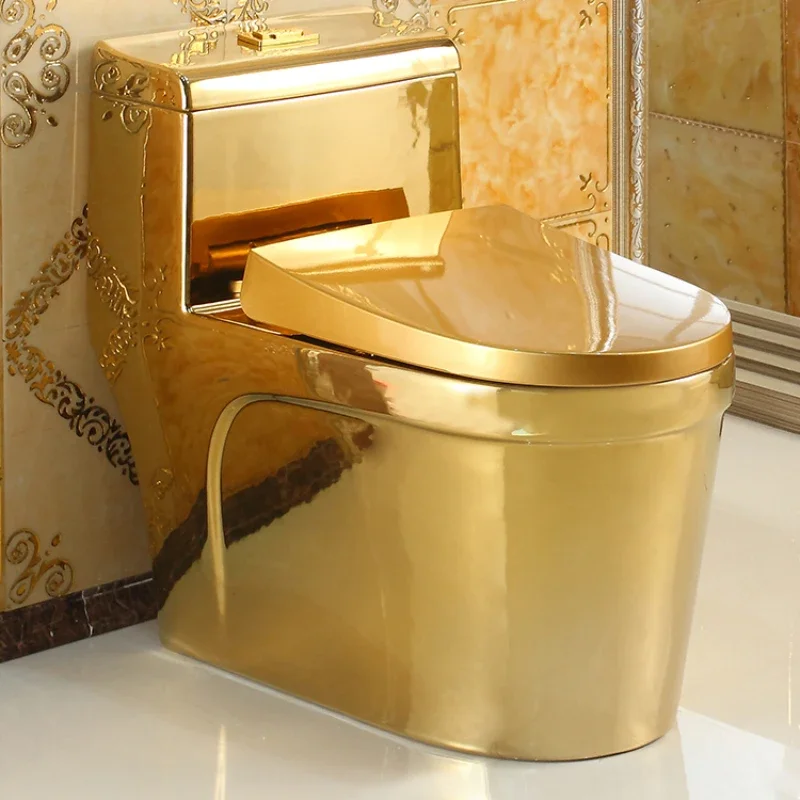 European Golden Toilet Creative Art Flush Toilet Super Swirl Color Anti-odor Water-saving Bar Toilet
European Golden Toilet Creative Art Flush Toilet Super Swirl Color Anti-odor Water-saving Bar Toilet