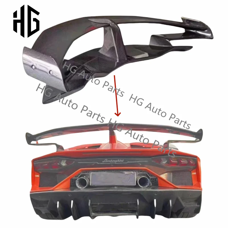 Svj Style Carbon Fiber Rear Spoilers Wing For Lamborghini Aventador LP700 LP720 Auto Wing
Svj Style Carbon Fiber Rear Spoilers Wing For Lamborghini Aventador LP700 LP720 Auto Wing