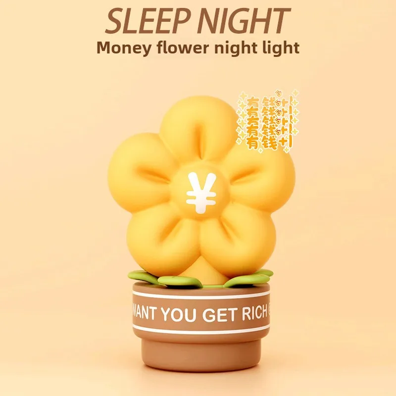 Chrysanthemum Shaped Night Light, Rechargeable Silicone Pat Light, Decorative Atmosphere Light, Birthday Gift, Desktop Ornament
Chrysanthemum Shaped Night Light, Rechargeable Silicone Pat Light, Decorative Atmosphere Light, Birthday Gift, Desktop Ornament