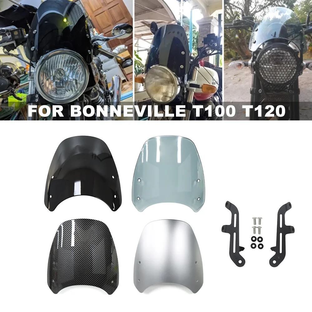 Flyscreen FOR Bonneville T100 T120 Thruxton 900 Motorcycle Headlight Windshield Windscreen Airflow Deflector Front Wind Guard
Flyscreen FOR Bonneville T100 T120 Thruxton 900 Motorcycle Headlight Windshield Windscreen Airflow Deflector Front Wind Guard