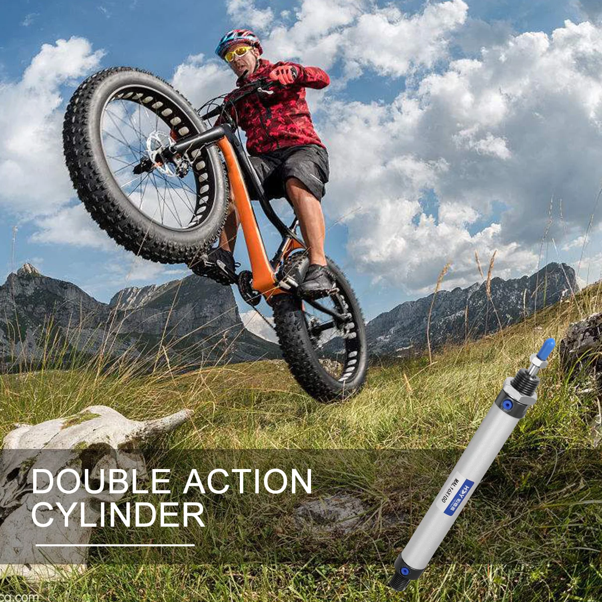 Pneumatic Mini Air Cylinder 16Mm Bore 100Mm Stroke Double Acting Single Rod Aluminum Alloy Body Industrial Automation Robotics
Pneumatic Mini Air Cylinder 16Mm Bore 100Mm Stroke Double Acting Single Rod Aluminum Alloy Body Industrial Automation Robotics