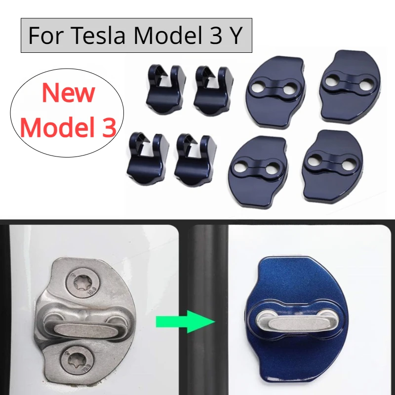 For Tesla Model 3+ Door Lock Protector Cover Latches Door Stopper Covers Protection Cap Model3 ModelY New Model 3 Highland 2024
For Tesla Model 3+ Door Lock Protector Cover Latches Door Stopper Covers Protection Cap Model3 ModelY New Model 3 Highland 2024
