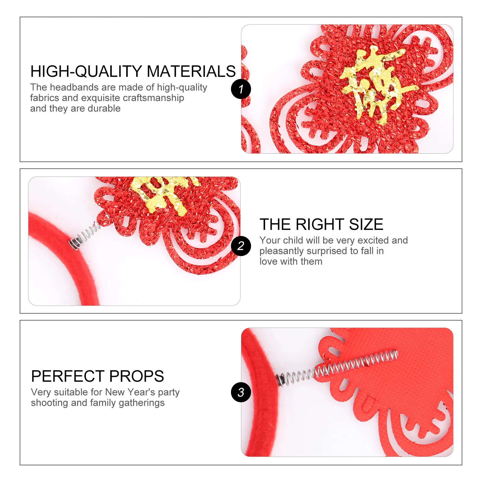 Китайские повязки на голову (4 шт.) для женщин и детей, праздничный декор для волос с традиционным дизайном, идеально подходят для весеннего фестиваля, банкета, вечеринки
Китайские повязки на голову (4 шт.) для женщин и детей, праздничный декор для волос с традиционным дизайном, идеально подходят для весеннего фестиваля, банкета, вечеринки