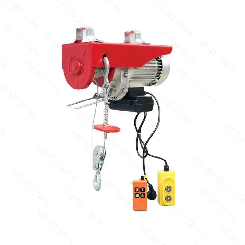 220V Electric Hoist with Wired/Wireless Remote Control Lifting Crane Cable Hoist Winch for Boat Car Garage Elevator
220V Electric Hoist with Wired/Wireless Remote Control Lifting Crane Cable Hoist Winch for Boat Car Garage Elevator