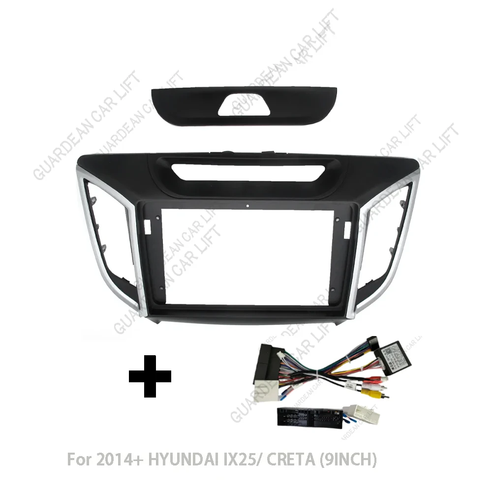 9 Inch Android Car Radio Fascias For 2014+ HYUNDAI IX25/ CRETA Stereo Player 2DIN Head Unit Dash Frame Panel Installation Trim
9 Inch Android Car Radio Fascias For 2014+ HYUNDAI IX25/ CRETA Stereo Player 2DIN Head Unit Dash Frame Panel Installation Trim