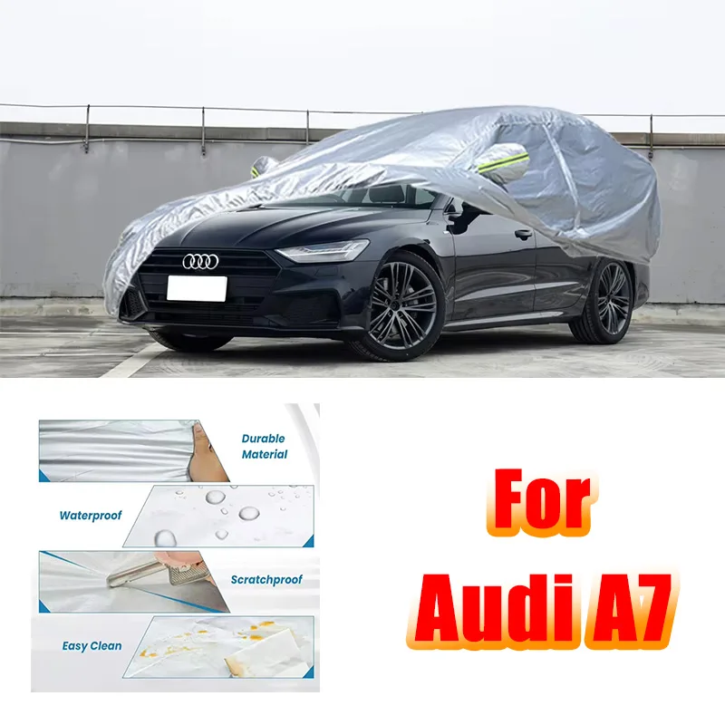 Car Cover Outdoor Full Exterior Snow Cover Sunshade Waterproof Dustproof Protection with Reflective Strips for Audi A7
Car Cover Outdoor Full Exterior Snow Cover Sunshade Waterproof Dustproof Protection with Reflective Strips for Audi A7