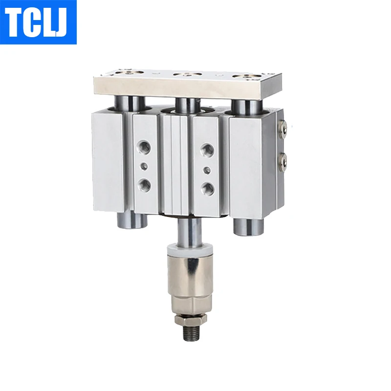 TCLJ12-10 TCLJ12-20 TCLJ16-30 12-60mm Bore Compact Three Axis Pneumatic Air Cylinder With Guide Rod Cylinders Piston
TCLJ12-10 TCLJ12-20 TCLJ16-30 12-60mm Bore Compact Three Axis Pneumatic Air Cylinder With Guide Rod Cylinders Piston