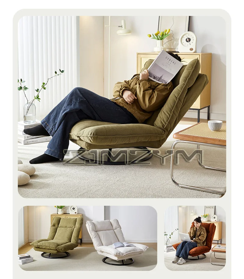 360 ° Вращающийся тканевый вращающийся диван-кресло для гостиной, балкона с регулируемой спинкой, ленивый диван, стулья для отдыха
360 ° Вращающийся тканевый вращающийся диван-кресло для гостиной, балкона с регулируемой спинкой, ленивый диван, стулья для отдыха