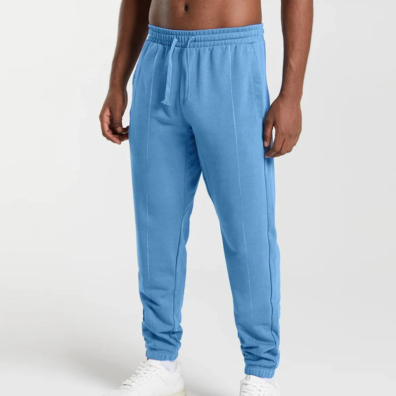 Leisure Fitness Sports Mens Pants Spring Summer Casual Simple Solid Color Tight Ankle Pants For Male Fashion Drawstring Trousers 
Leisure Fitness Sports Mens Pants Spring Summer Casual Simple Solid Color Tight Ankle Pants For Male Fashion Drawstring Trousers
