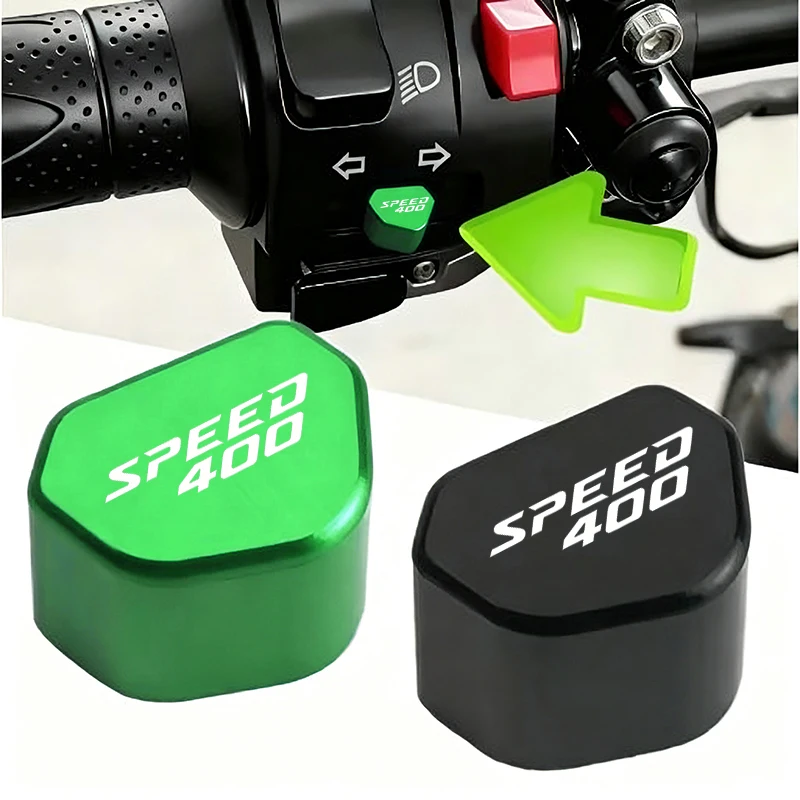 CNC Aluminum Motorcycle Button Turn Signal Switch Key Cap Fit For Triumph Speed400 Scrambler400X Speed 400 X Accessories
CNC Aluminum Motorcycle Button Turn Signal Switch Key Cap Fit For Triumph Speed400 Scrambler400X Speed 400 X Accessories