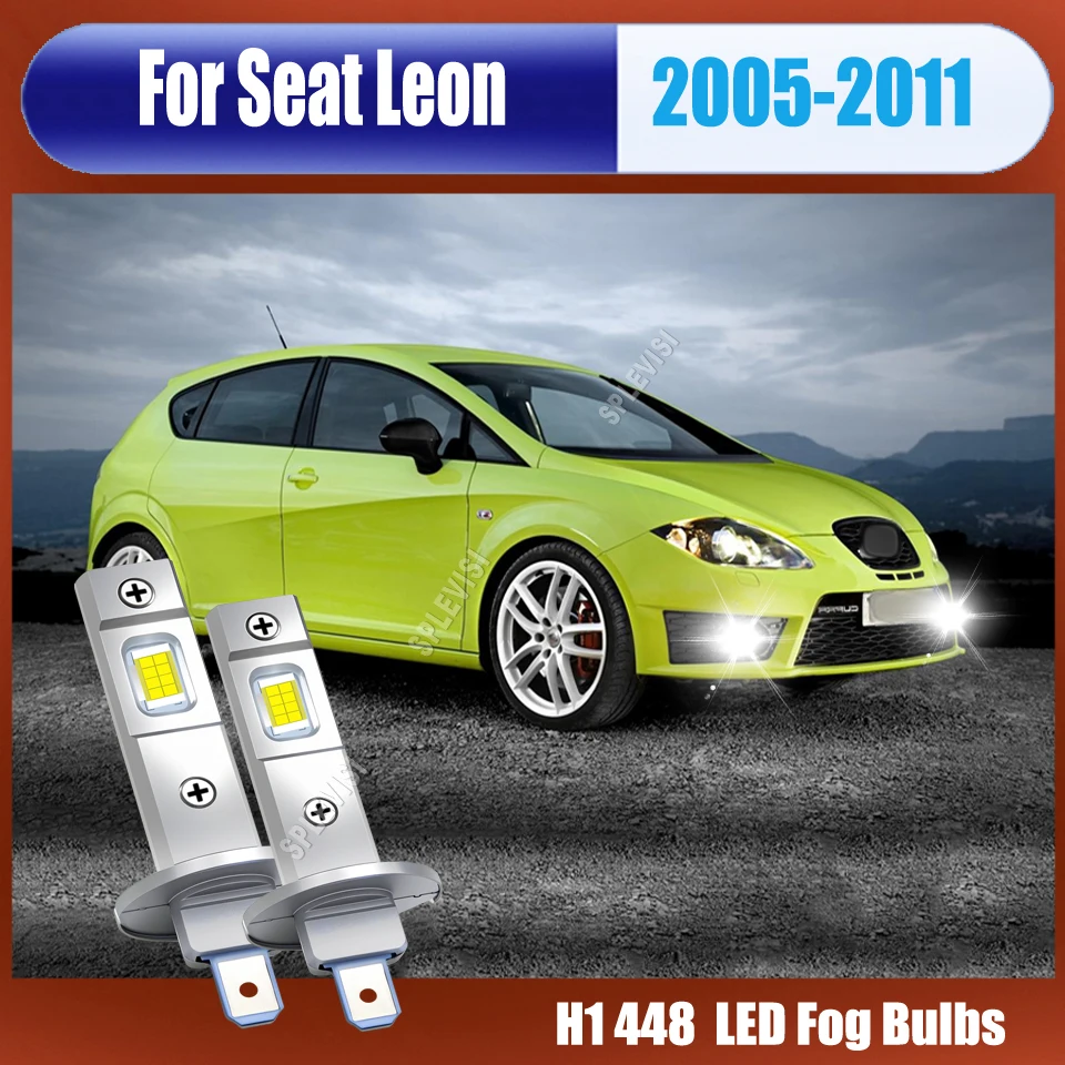 H1 LED White 6000K Fog Lights perfectly fit into existing sockets without modification For Seat Leon 2005 2006 2007 2008-2011
H1 LED White 6000K Fog Lights perfectly fit into existing sockets without modification For Seat Leon 2005 2006 2007 2008-2011