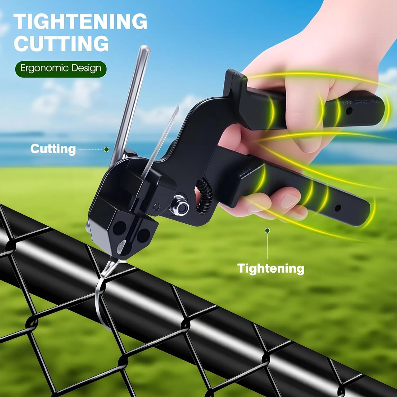 Stainless Steel Cable Tie Kit w/ 100pcs Heavy Duty Metal Zip Ties for Fence
Stainless Steel Cable Tie Kit w/ 100pcs Heavy Duty Metal Zip Ties for Fence