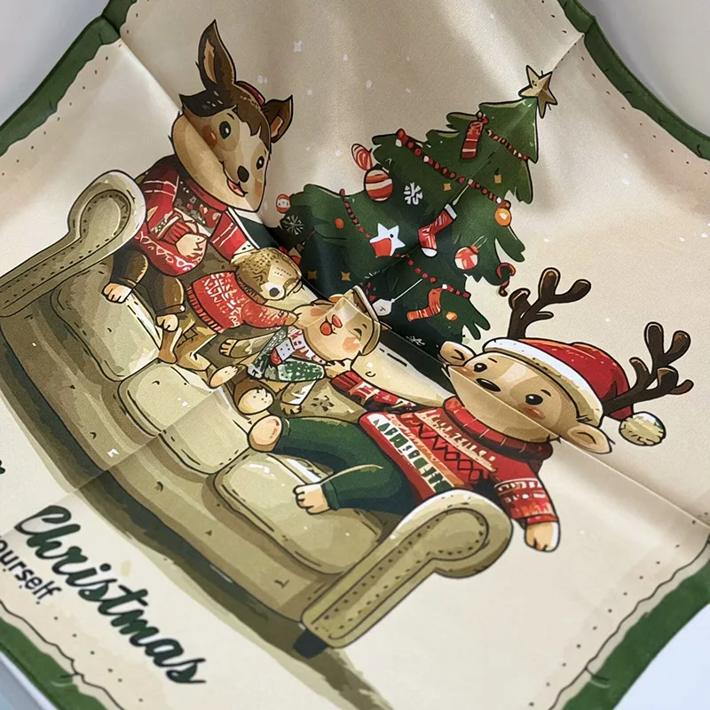 Christmas Gift Elk Tree Deer Japanese 100% Kerchief Decorative Hair Band
Christmas Gift Elk Tree Deer Japanese 100% Kerchief Decorative Hair Band