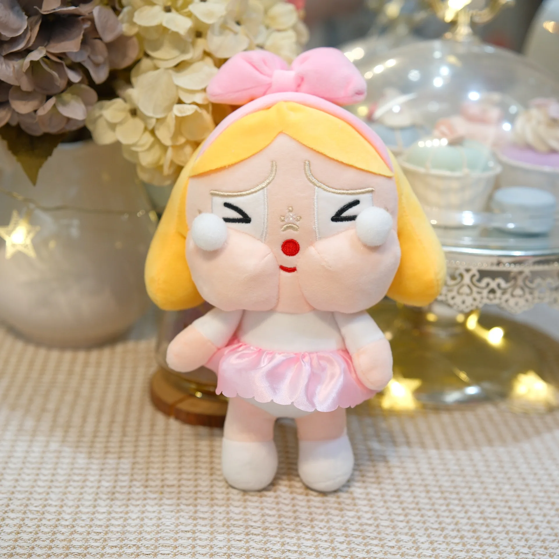 New crying baby 8-inch butterfly crying baby 20CM doll machine doll plush toy gift
New crying baby 8-inch butterfly crying baby 20CM doll machine doll plush toy gift