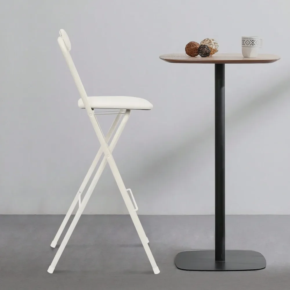 Tall Folding Bar Stool With Back, Tall Foldable Stool Seat Padded Portable Stools Counter Height Foldable Stools Chairs Collaps
Tall Folding Bar Stool With Back, Tall Foldable Stool Seat Padded Portable Stools Counter Height Foldable Stools Chairs Collaps