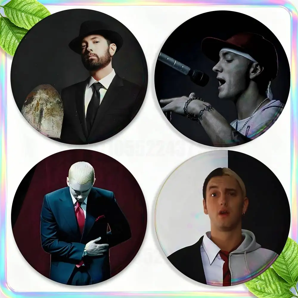 Rapper E-Eminem Singer Hot Brooches for Backpack Accessories 25,32,44,58,75mm Round Enamel Pins 2-piece set Cartoon Anime Badge
Rapper E-Eminem Singer Hot Brooches for Backpack Accessories 25,32,44,58,75mm Round Enamel Pins 2-piece set Cartoon Anime Badge