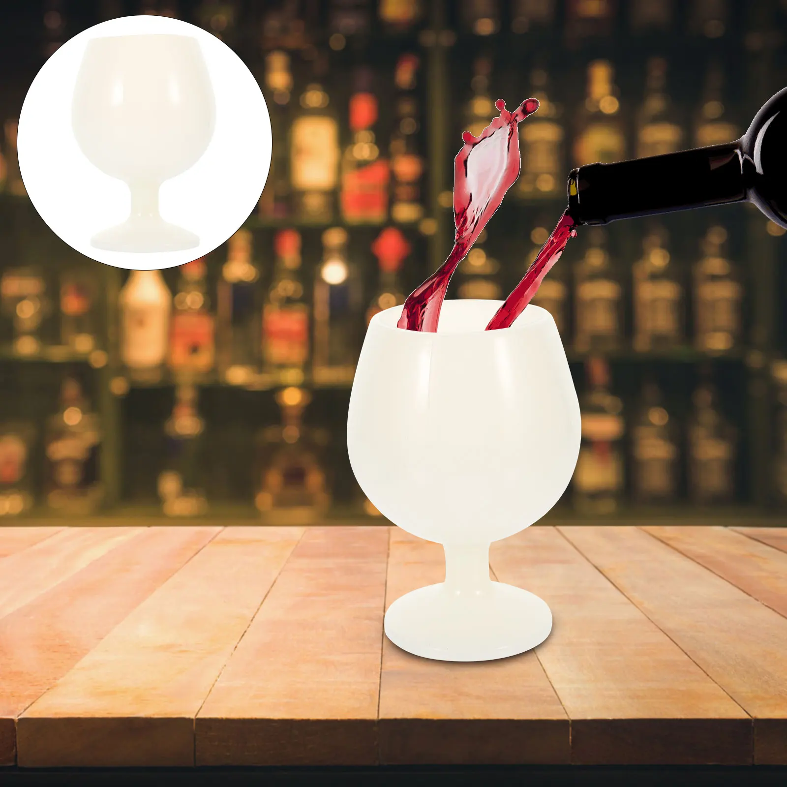 1pcs Silicone Wine Cup High-Grade Smooth Non-Slip For Home Party Use Multi-Function Drink Goblet Household Wine Accessory
1pcs Silicone Wine Cup High-Grade Smooth Non-Slip For Home Party Use Multi-Function Drink Goblet Household Wine Accessory