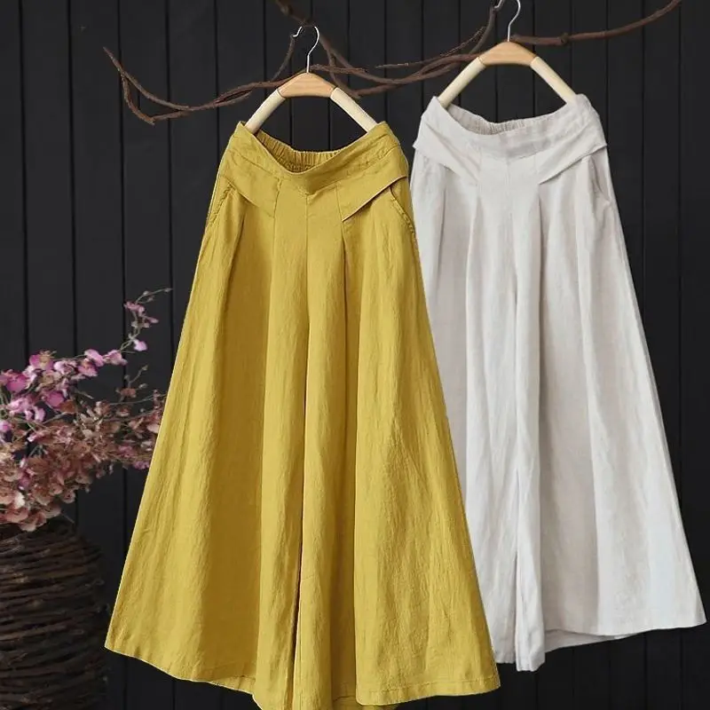 Artistic High Waist Draped Nine Point Skirt Pants Street Sle Asymmetric 3D Cutting Polyester Cosite Fabric Crop Pants
Artistic High Waist Draped Nine Point Skirt Pants Street Sle Asymmetric 3D Cutting Polyester Cosite Fabric Crop Pants