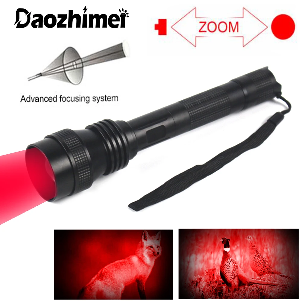 C14 Red Green White Predator Light 1 Modes LED Tactical Flashlight Zoomable Focus Waterproof Torch for Hunting Fishing
C14 Red Green White Predator Light 1 Modes LED Tactical Flashlight Zoomable Focus Waterproof Torch for Hunting Fishing