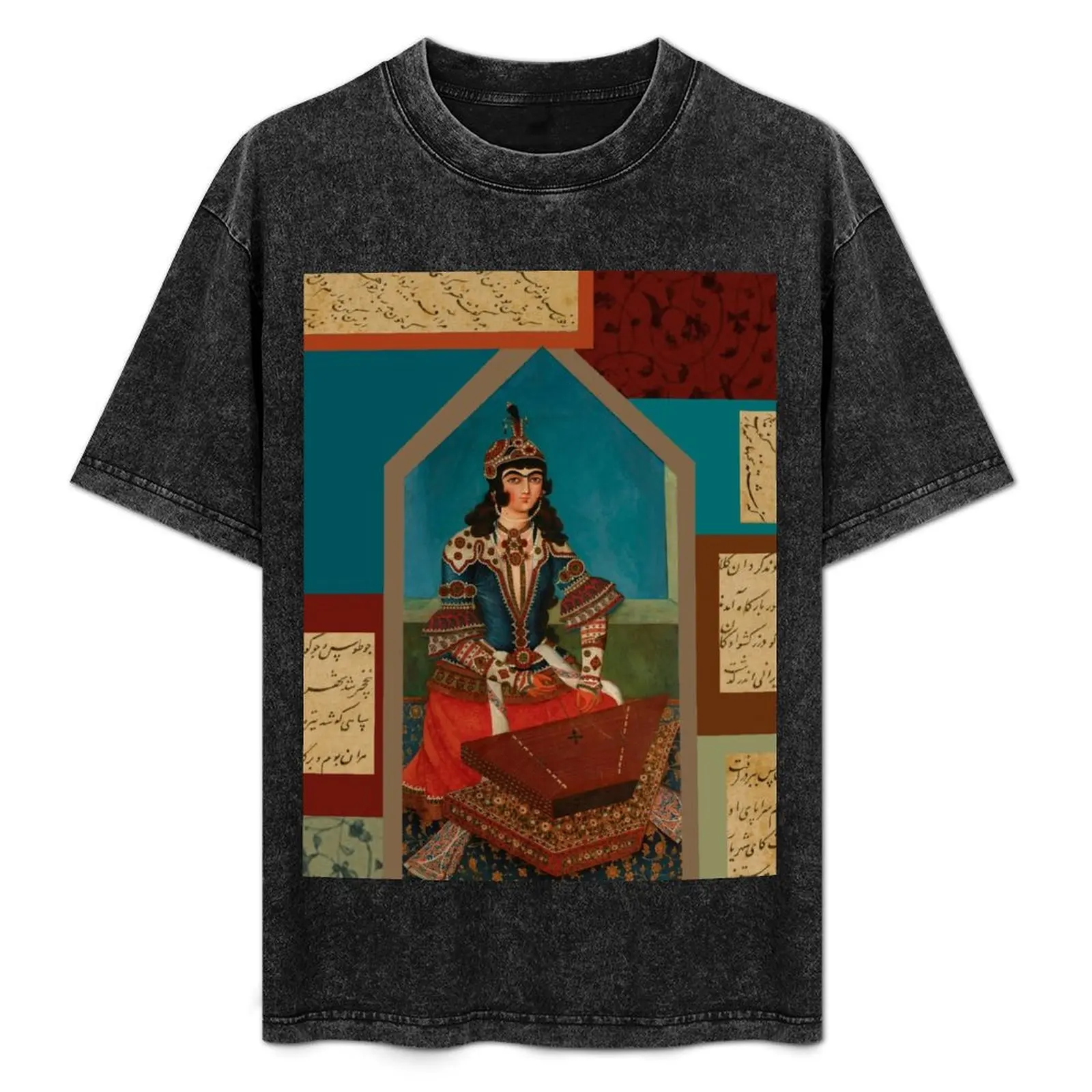 Persian Musician and Calligraphy T-Shirt Summer Sports Quick Dry T-Shirt
Persian Musician and Calligraphy T-Shirt Summer Sports Quick Dry T-Shirt