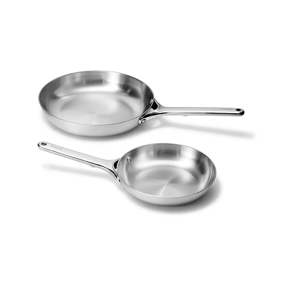 Stainless Steel Fry Pan Duo 5Ply Frying Pans 8 amp 10.5 NonToxic, PTFE amp PFOA Free Oven Safe amp Stovetop Agnostic
Stainless Steel Fry Pan Duo 5Ply Frying Pans 8 amp 10.5 NonToxic, PTFE amp PFOA Free Oven Safe amp Stovetop Agnostic