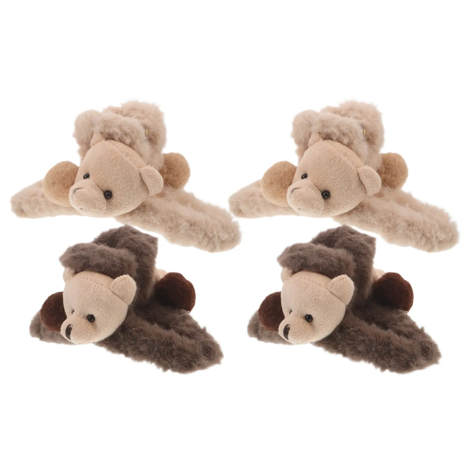 4Pcs Bear Ears Hair Claw Clips Non Slip Soft Winter Hair Accessories Brown Khaki Cute Animal Theme Barrettes for Women Girls
4Pcs Bear Ears Hair Claw Clips Non Slip Soft Winter Hair Accessories Brown Khaki Cute Animal Theme Barrettes for Women Girls