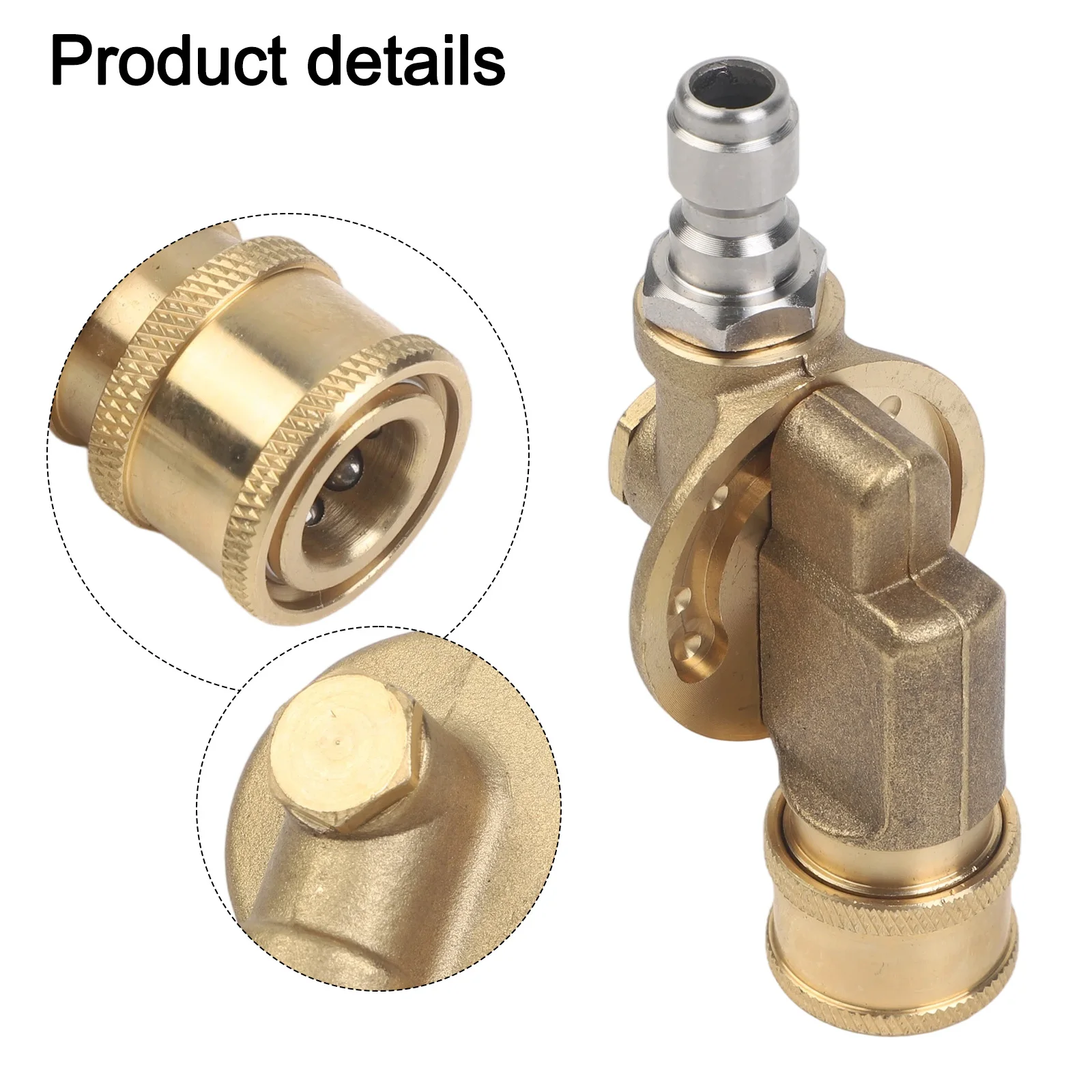 Compact 14in Adjustable Nozzle Connector Suitable for Various For High Pressure Cleaning Tasks and Applications
Compact 14in Adjustable Nozzle Connector Suitable for Various For High Pressure Cleaning Tasks and Applications