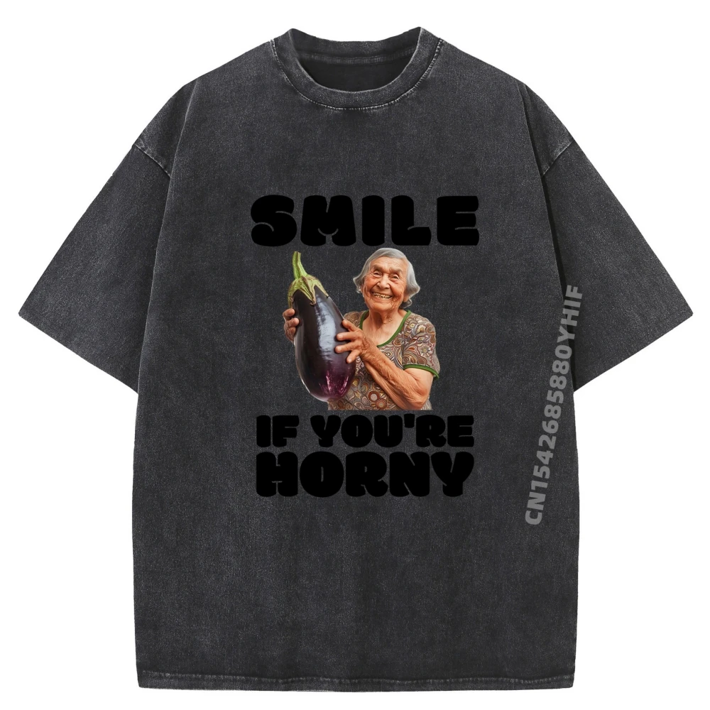 Funny Horny Eggplant Old Lady Inappropriate Embarrassing Sports T Shirt Men's T-Shirts Funny Washed Tshirt
Funny Horny Eggplant Old Lady Inappropriate Embarrassing Sports T Shirt Men's T-Shirts Funny Washed Tshirt