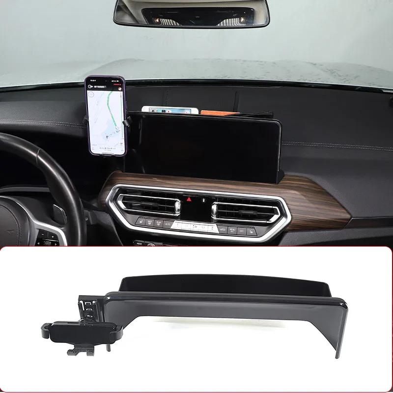 For BMW X3 G01 X4 G02 2022 ABS Car Navigation Screen Rear Storage Box GPS Navigation Phone Holder Car Accessories
For BMW X3 G01 X4 G02 2022 ABS Car Navigation Screen Rear Storage Box GPS Navigation Phone Holder Car Accessories