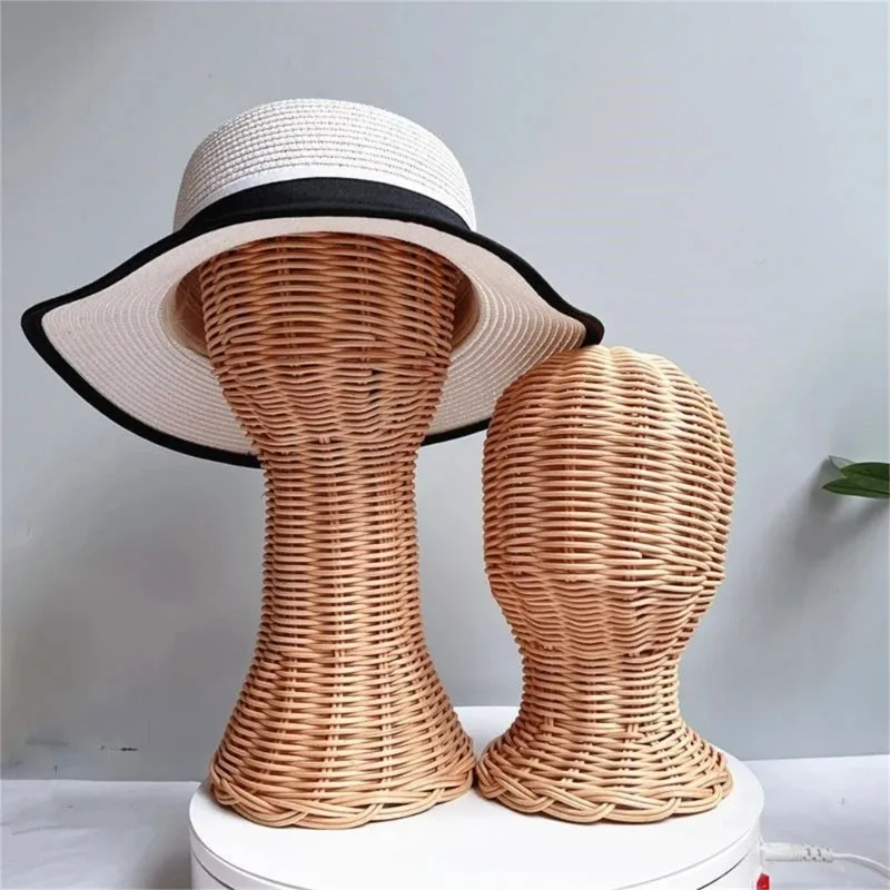 【Hot Item】Elegant Rattan Mannequin Head For Wig And Hat Showcasing Hat Shop Display Fixture Professional Styling Tool
【Hot Item】Elegant Rattan Mannequin Head For Wig And Hat Showcasing Hat Shop Display Fixture Professional Styling Tool