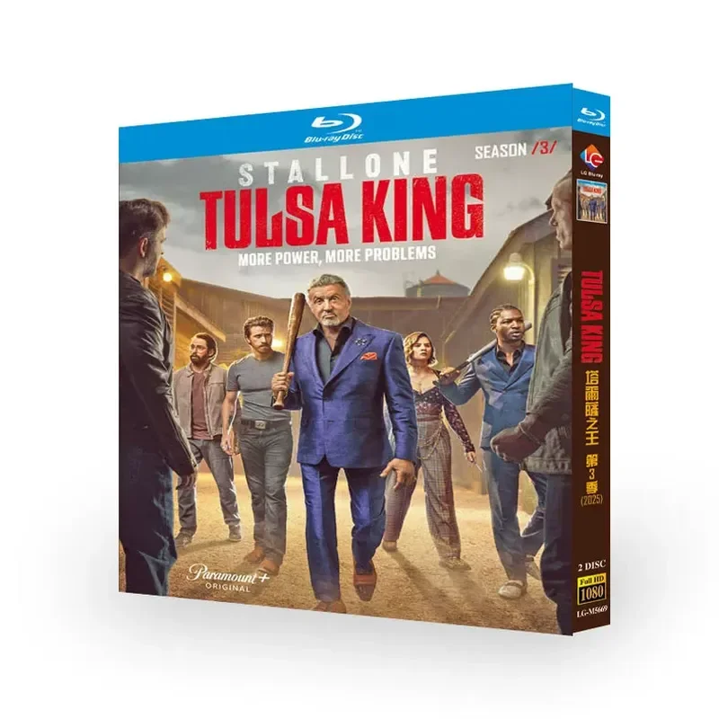 American TV Series King of Tulsa Season 3 BD Blu-ray Disc 1080p Box Set with Chinese and English Subtitles
American TV Series King of Tulsa Season 3 BD Blu-ray Disc 1080p Box Set with Chinese and English Subtitles