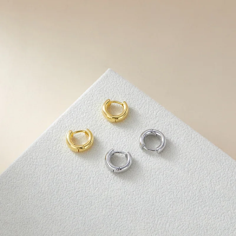 925 Sterling Silver Vintage Gold Round Earrings For Women Trendy Earring Jewelry Prevent Allergy Party Accessories Gift 
925 Sterling Silver Vintage Gold Round Earrings For Women Trendy Earring Jewelry Prevent Allergy Party Accessories Gift