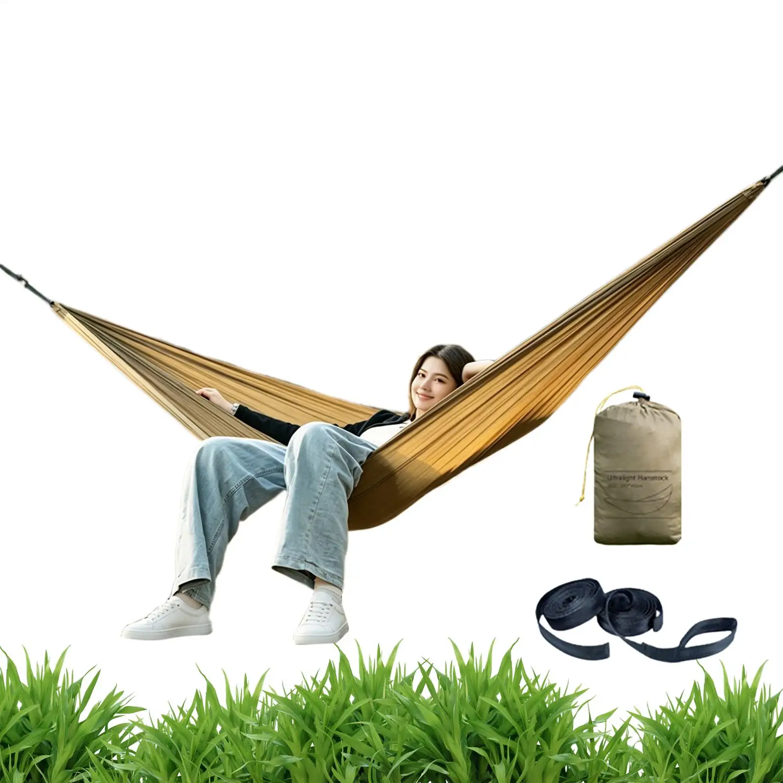 Outdoor Hammock Foldable Lightweight Anti-Tip Swing Portable Seating for Camping Hiking Picnic Backyard Patio Balcony Indoor
Outdoor Hammock Foldable Lightweight Anti-Tip Swing Portable Seating for Camping Hiking Picnic Backyard Patio Balcony Indoor