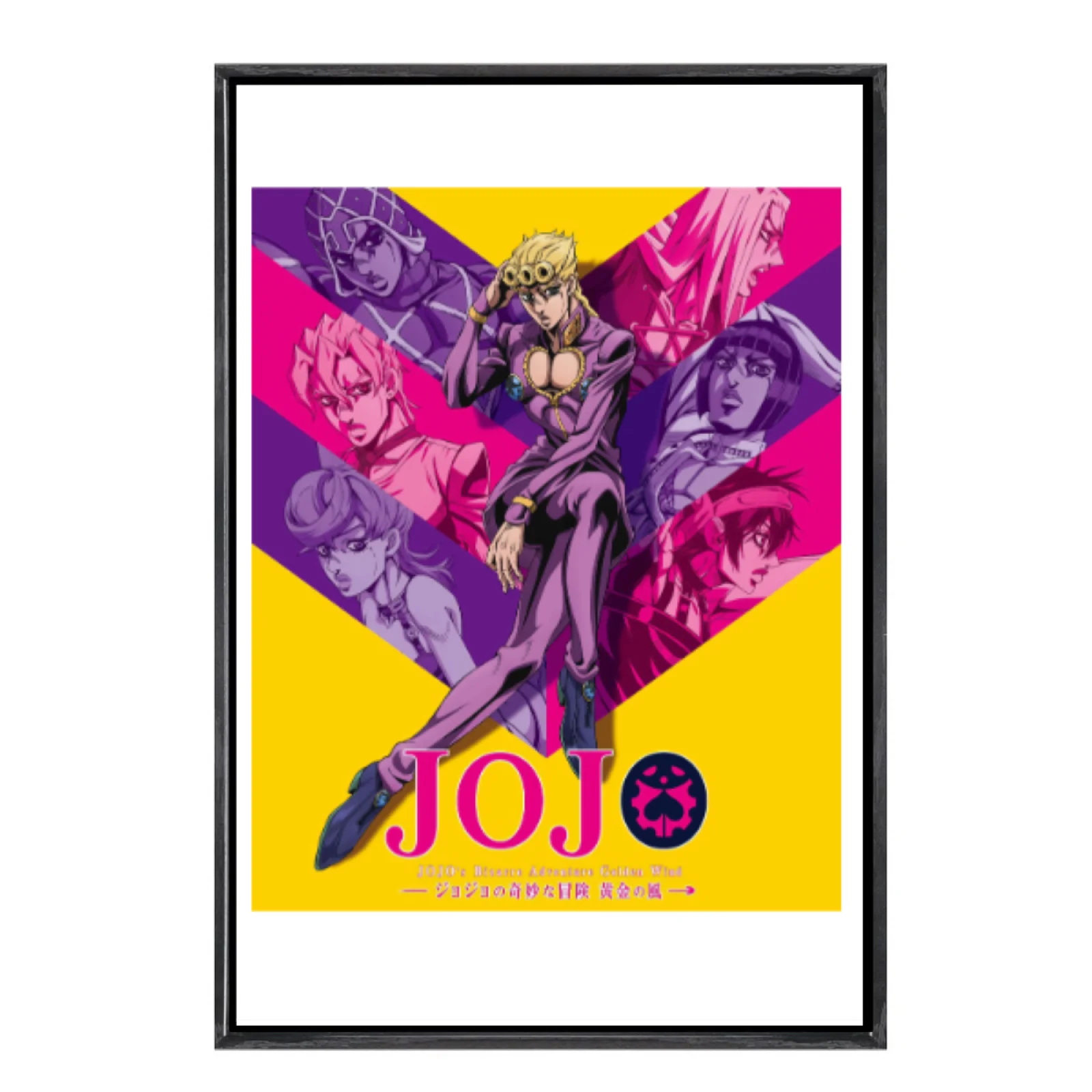 Японская манга «Невероятные приключения Джоджо», многоразмерный холст, постер в двойной рамке, настенное искусство, домашний декор, домашний декор
Японская манга «Невероятные приключения Джоджо», многоразмерный холст, постер в двойной рамке, настенное искусство, домашний декор, домашний декор