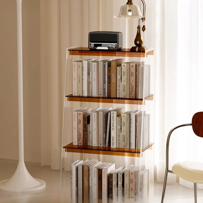 Acrylic bookshelf bay window bedside shelf floor-to-ceiling Internet celebrity simple bookcase household living room storage rac
Acrylic bookshelf bay window bedside shelf floor-to-ceiling Internet celebrity simple bookcase household living room storage rac