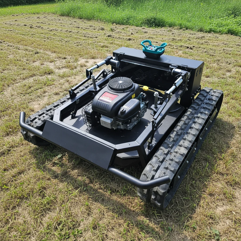 Customize RC Tracked Lawn Mower 110cm Heavy Duty Self Propelled Grass Cutting Machine
Customize RC Tracked Lawn Mower 110cm Heavy Duty Self Propelled Grass Cutting Machine