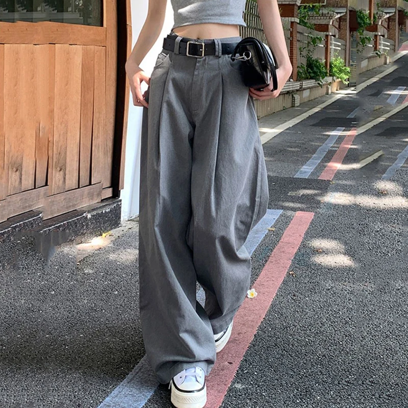 Rimocy Streetwear Wide Leg Baggy Pants Women 2025 Spring High Waist Loose Gray Jeans Woman Korean Fashion Long Trousers Female
Rimocy Streetwear Wide Leg Baggy Pants Women 2025 Spring High Waist Loose Gray Jeans Woman Korean Fashion Long Trousers Female