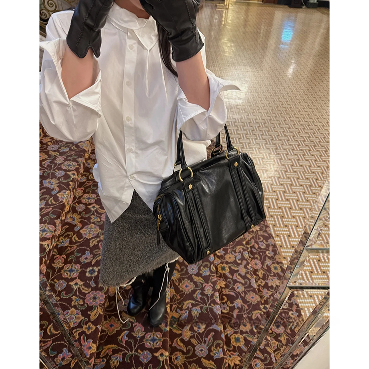 Fashionable Long Sleeve White Shirt Women's Winter 2025 New Style Versatile Design Collar Inner Wear Shirt Layering Top
Fashionable Long Sleeve White Shirt Women's Winter 2025 New Style Versatile Design Collar Inner Wear Shirt Layering Top