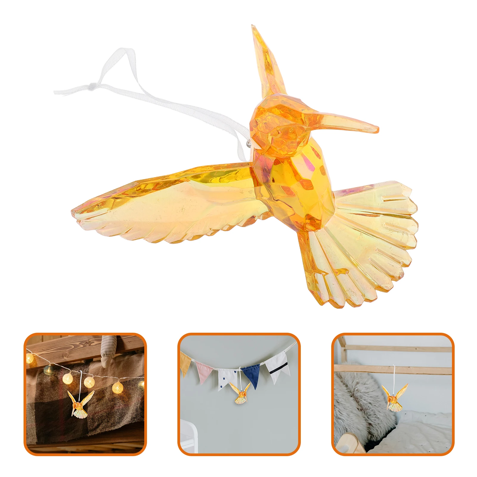 Transparent Bird Pendant Acrylic Decor Hanging Crafts Ornaments for Home Festive Holidays Modern Children Room
Transparent Bird Pendant Acrylic Decor Hanging Crafts Ornaments for Home Festive Holidays Modern Children Room