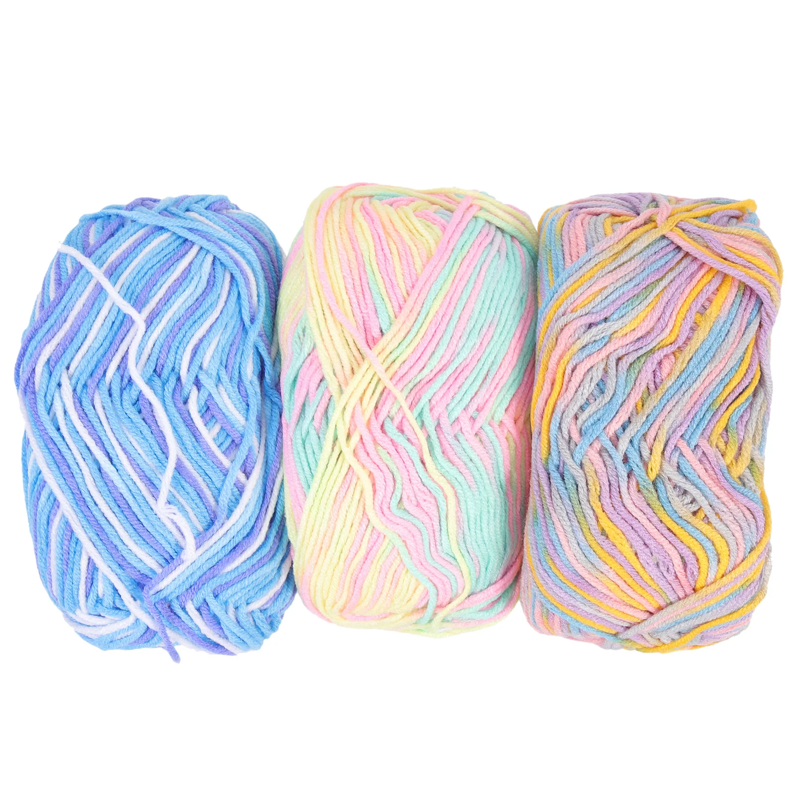 3Pcs Cotton Yarn Household Crochet Soft Flexible Multi-Function Knitting Yarn Sweater Crochet Supplies DIY Decoration
3Pcs Cotton Yarn Household Crochet Soft Flexible Multi-Function Knitting Yarn Sweater Crochet Supplies DIY Decoration
