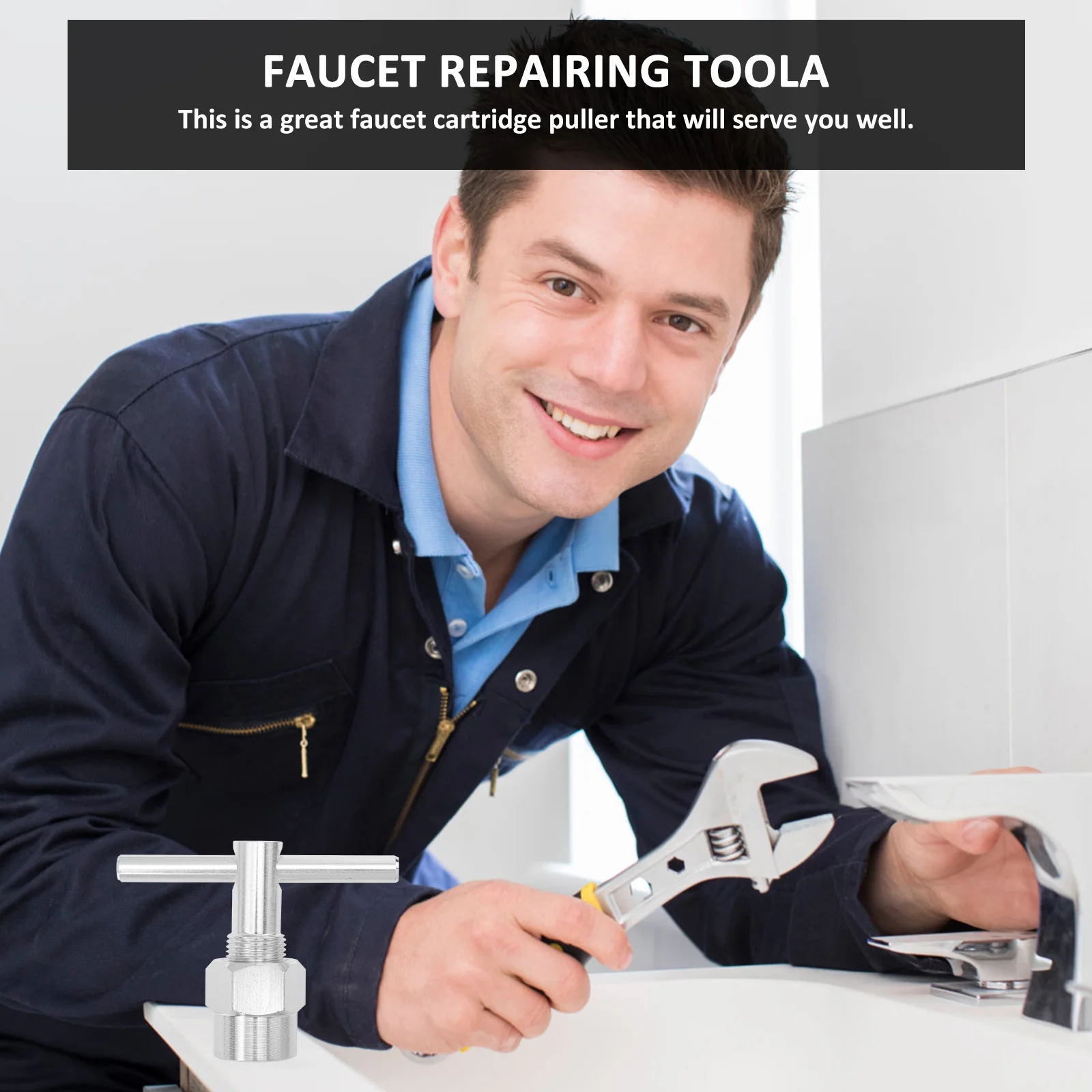 Heavy Duty Faucet Puller Removal Tool for Shower Valves Maintenance Efficient Non Scratch Faucet Nut Wrench for Home Plumbing
Heavy Duty Faucet Puller Removal Tool for Shower Valves Maintenance Efficient Non Scratch Faucet Nut Wrench for Home Plumbing