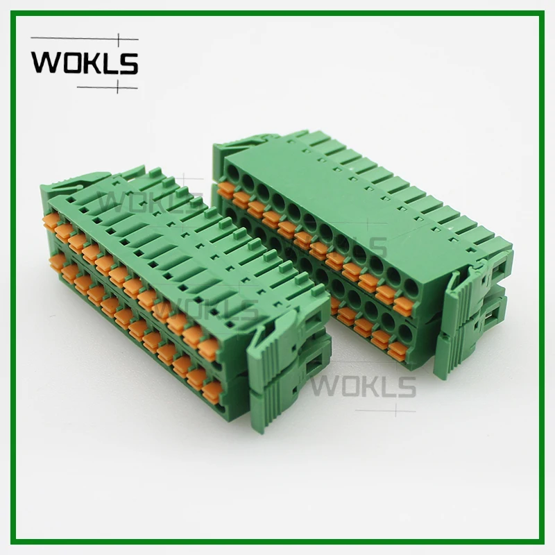 10PCS/LOT Stable and Reliable Plug in PCB Double row Spring Plugs Convenient Connection 15EDGKNHCG/KF2EDGKNHG
10PCS/LOT Stable and Reliable Plug in PCB Double row Spring Plugs Convenient Connection 15EDGKNHCG/KF2EDGKNHG