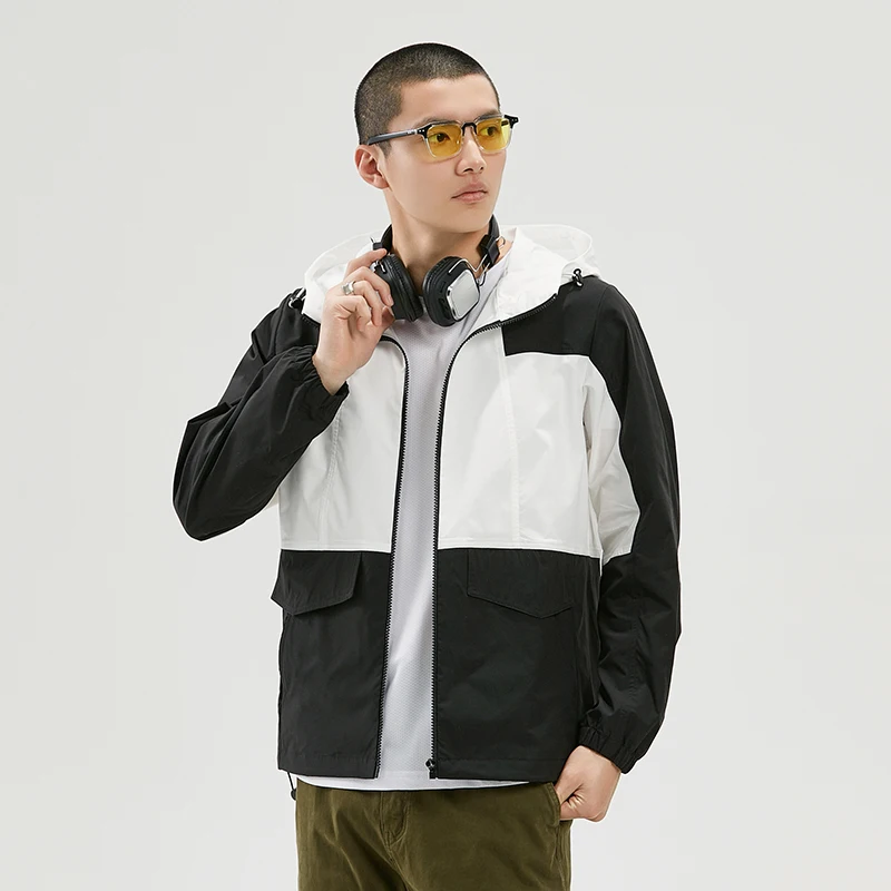 Outdoor Men's Jacket Hooded Zipper Windbreakers Cargo Coat Mens Tactical Sunscreen Pilot Coat Hoodie Jacket for Men Streetwear
Outdoor Men's Jacket Hooded Zipper Windbreakers Cargo Coat Mens Tactical Sunscreen Pilot Coat Hoodie Jacket for Men Streetwear