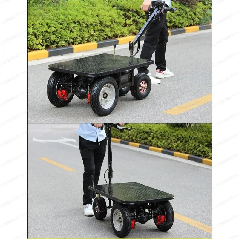 Складной электрический грузовой транспорт (электротрицикл) для перевозки тяжелых грузов на складах и строительных площадках
Складной электрический грузовой транспорт (электротрицикл) для перевозки тяжелых грузов на складах и строительных площадках