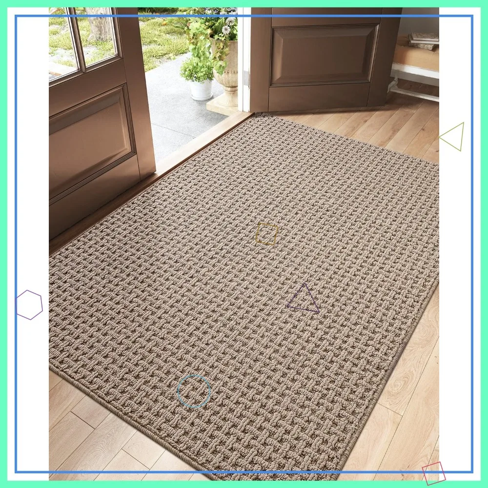 Extra Large Front Door Mat 48x72 Non Slip Indoor Entryway Rug Dirt Trapper for Garage House, Light Taupe
Extra Large Front Door Mat 48x72 Non Slip Indoor Entryway Rug Dirt Trapper for Garage House, Light Taupe